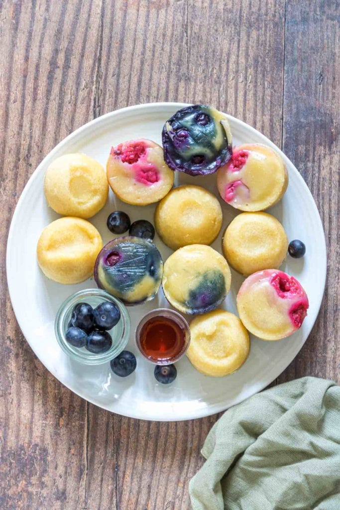 This Instant Pot Pancake Bites made using the egg bite mold will change the way you think about pancakes! Serve these bites fresh for kids and family as an easy breakfast or midday snack.