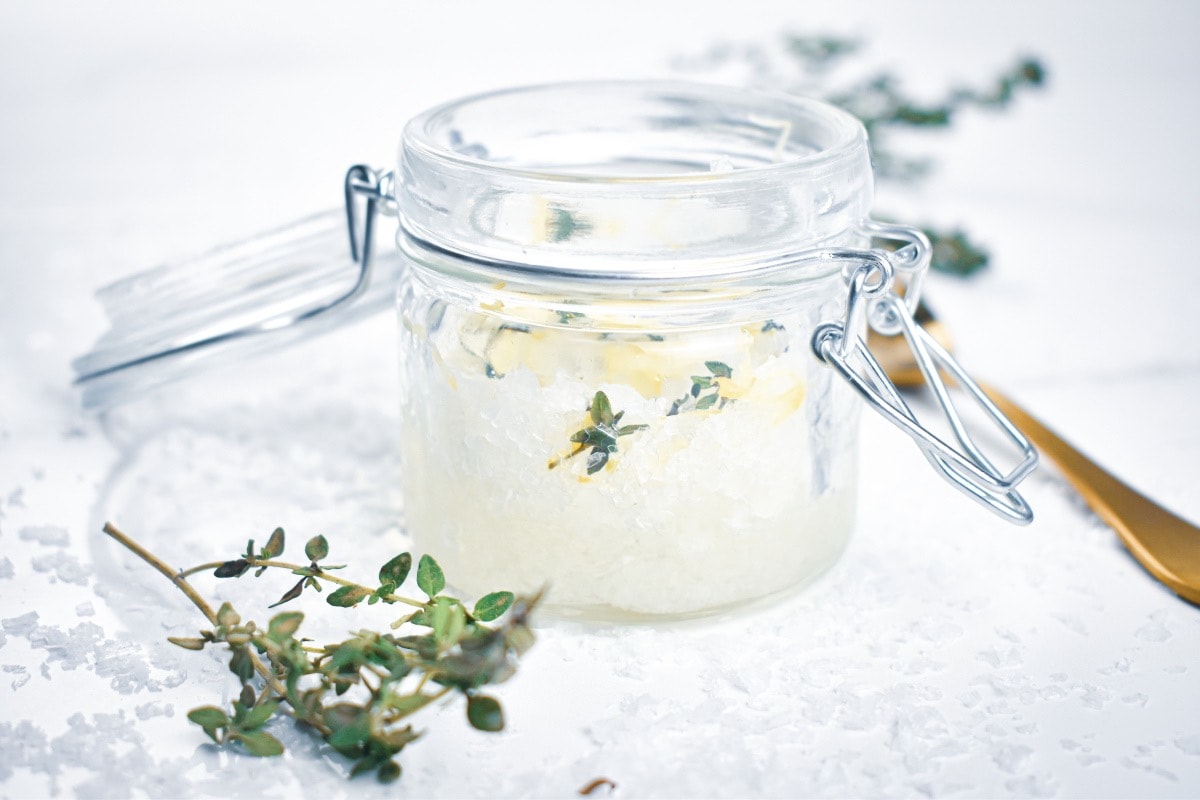 Lemon and Thyme Gardener Hand Scrub Recipe - Suburbia Unwrapped