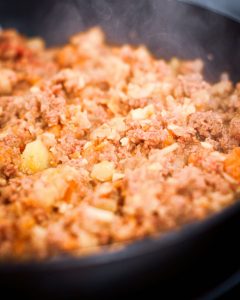 Nigerian Meat Pie is one of, if not, the most popular snack in Nigeria. It is the perfect intersection of buttery, crispy, shortcrust pastry filled with juicy minced beef and vegetable filling.