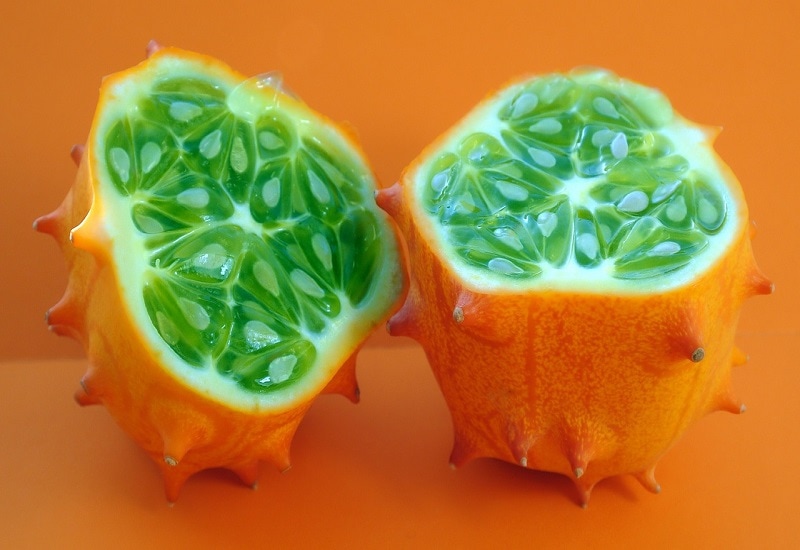 fruits that start with h horned melon