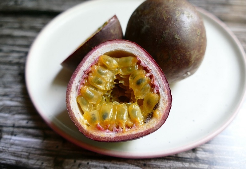 fruits that start with p passion fruit
