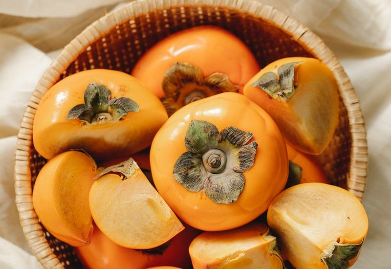 fruits that start with p persimmon