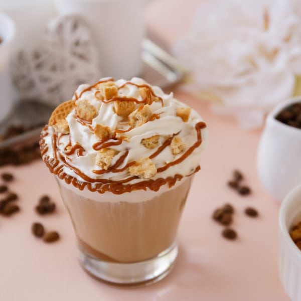 Easy Homemade Copycat Starbucks Caramel Brulee Latte