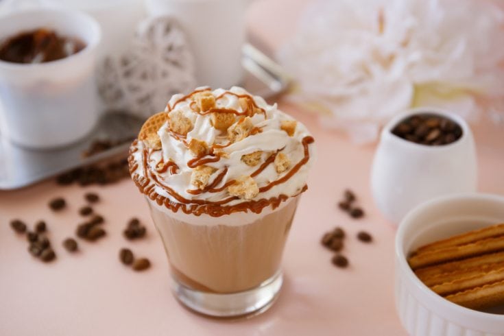 Copycat Starbucks Caramel Brulee Latte 7