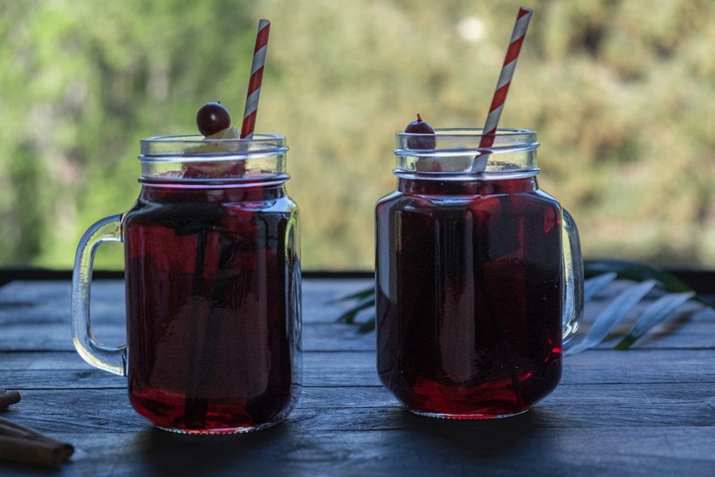 Zobo drink is an African hibiscus tea that tastes delicious and brings back childhood memories. It's often served as a refreshing side or party beverage.