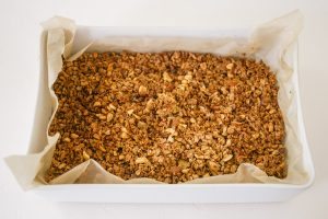 healthy banana granola recipe steps 9 to 12