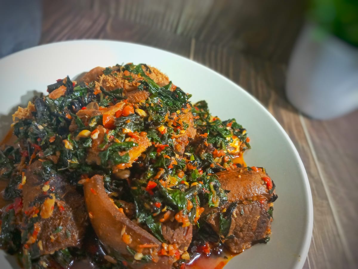 How To Make Efo Riro Easy Nigerian Spinach Stew Recipe