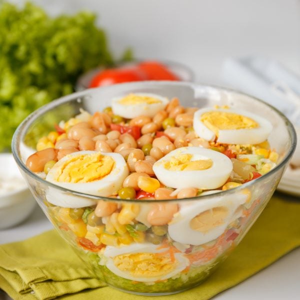 Nigerian Salad Recipe Nigerian Vegetable Salad In 10 Mins 
