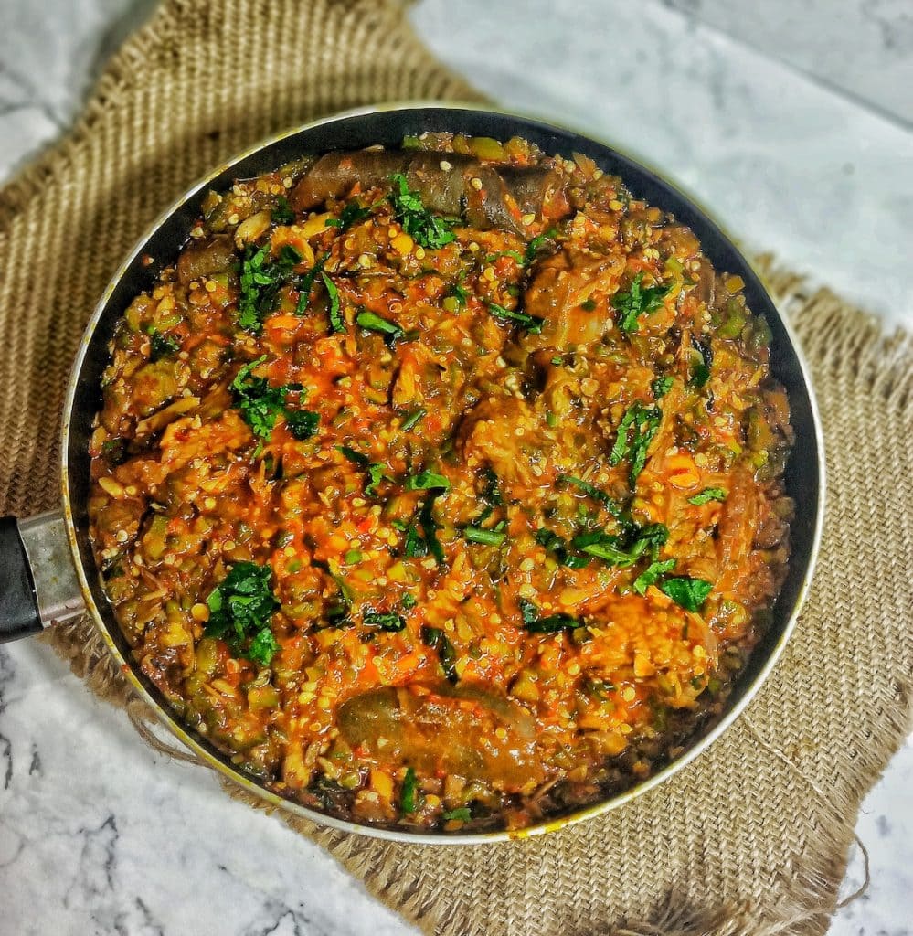 Step 10 - okra soup nigeria