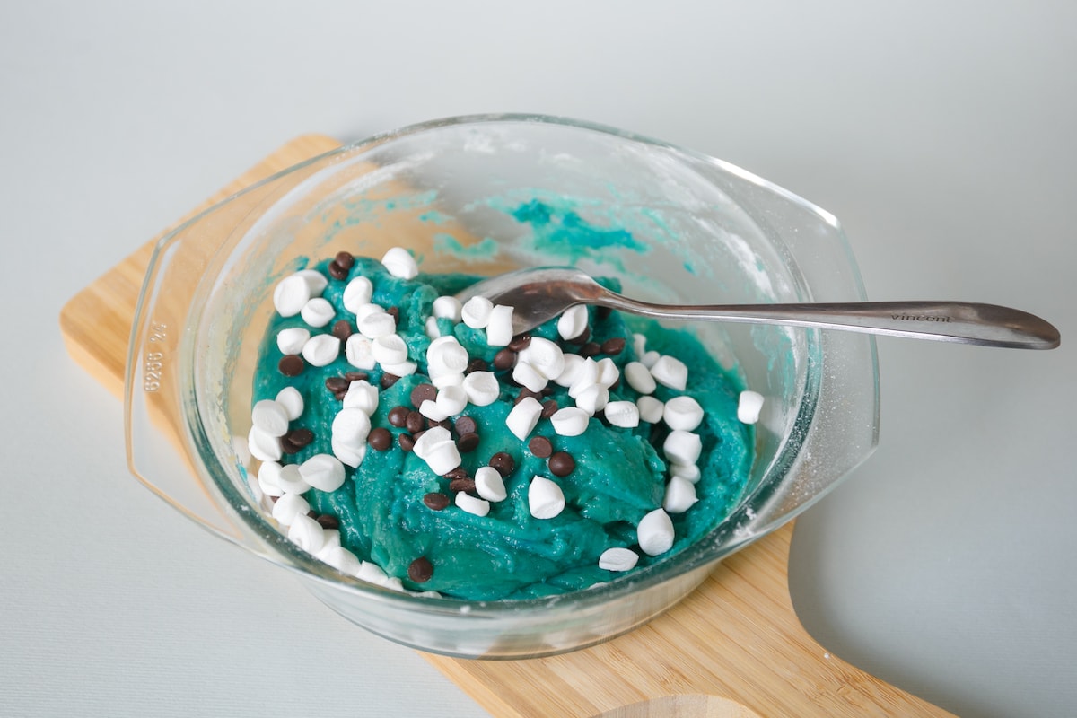 The FAMOUS Cookie Monster Cookies Recipe [TikTok Approved]