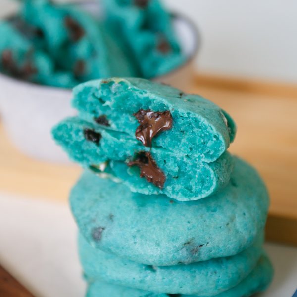 The FAMOUS Cookie Monster Cookies Recipe [TikTok Approved]