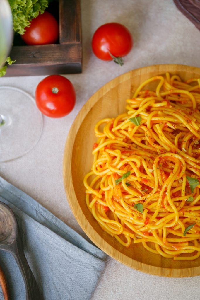 how to make nigerian jollof spaghetti