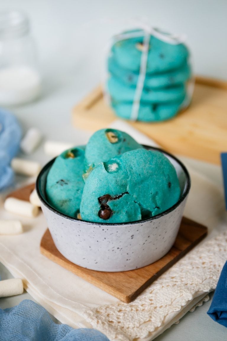 The FAMOUS Cookie Monster Cookies Recipe [TikTok Approved]