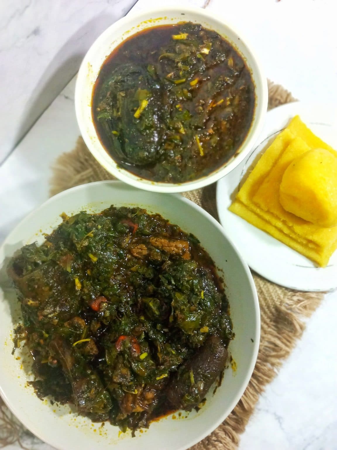 Tasty Nigerian Afang Soup Recipe with Water Leaves (35 Mins)