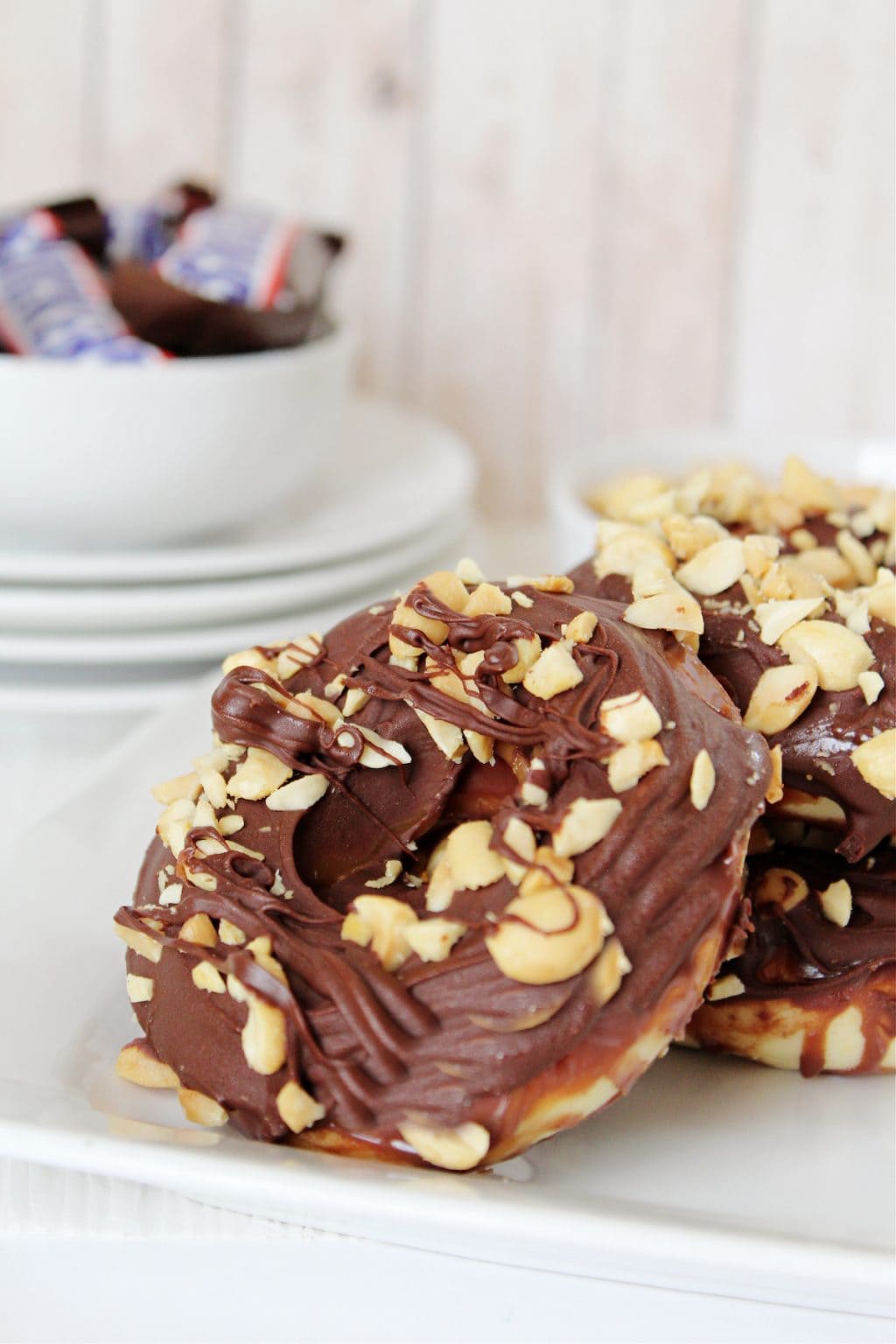Best Homemade Baked Donuts Krispy Kreme Snickers Donuts