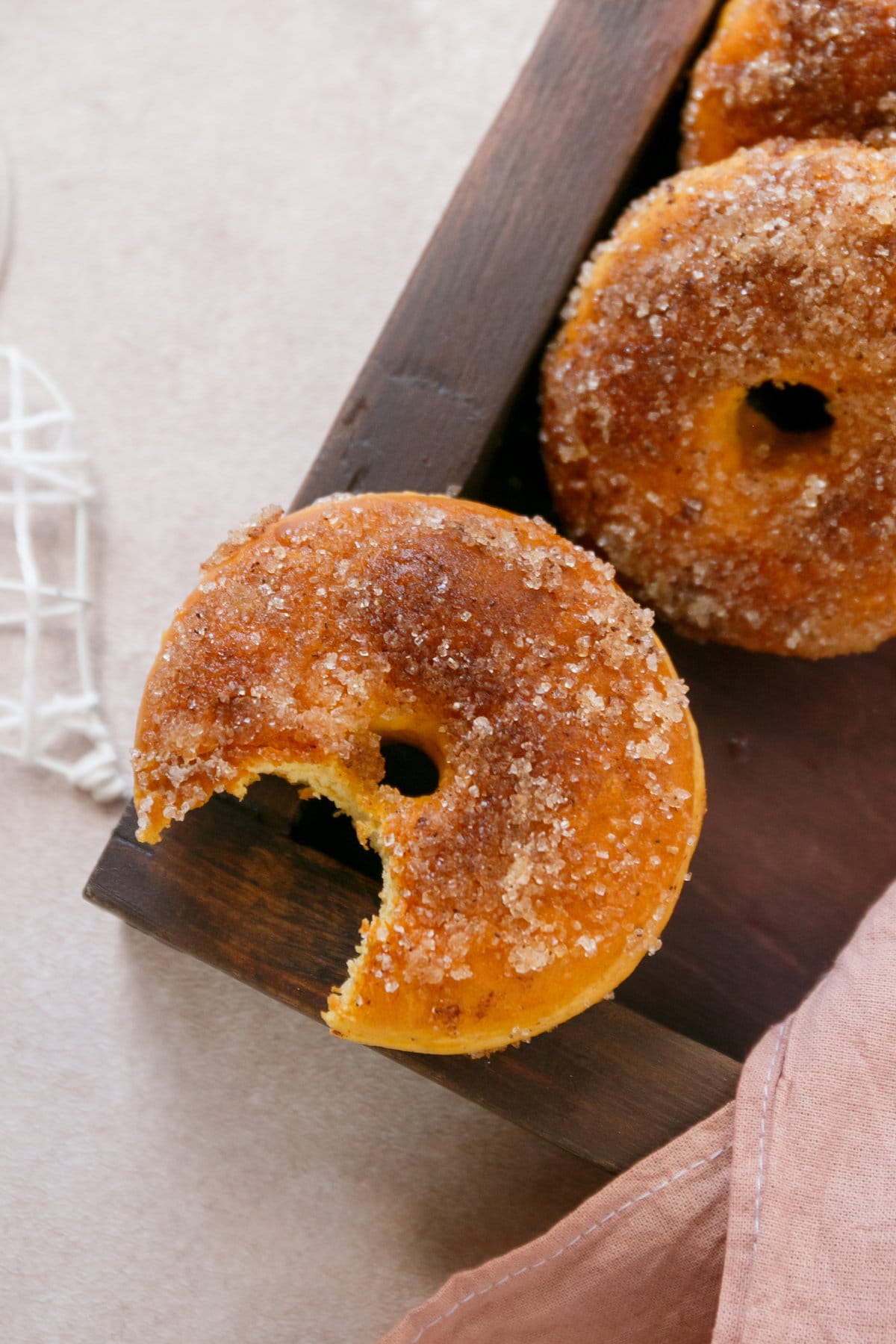 baked pumpkin donuts