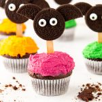 oreo bat cupcakes