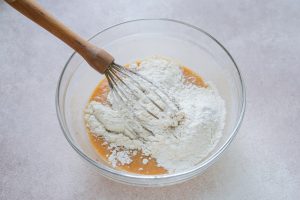 How to make pumpkin donut holes - Step 6