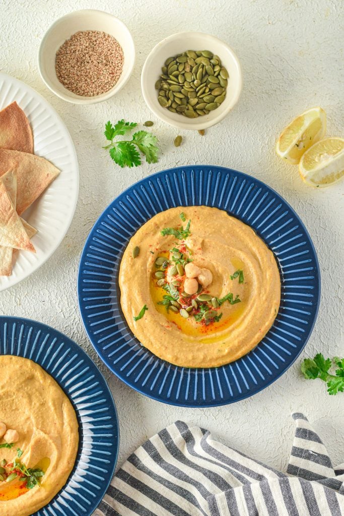 Recipe for pumpkin pie hummus