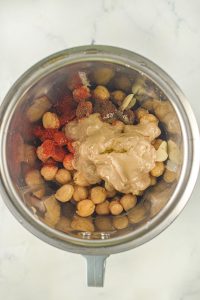 pumpkin pie hummus - Step 1