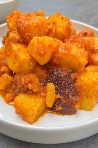how to cook asaro yam pottage