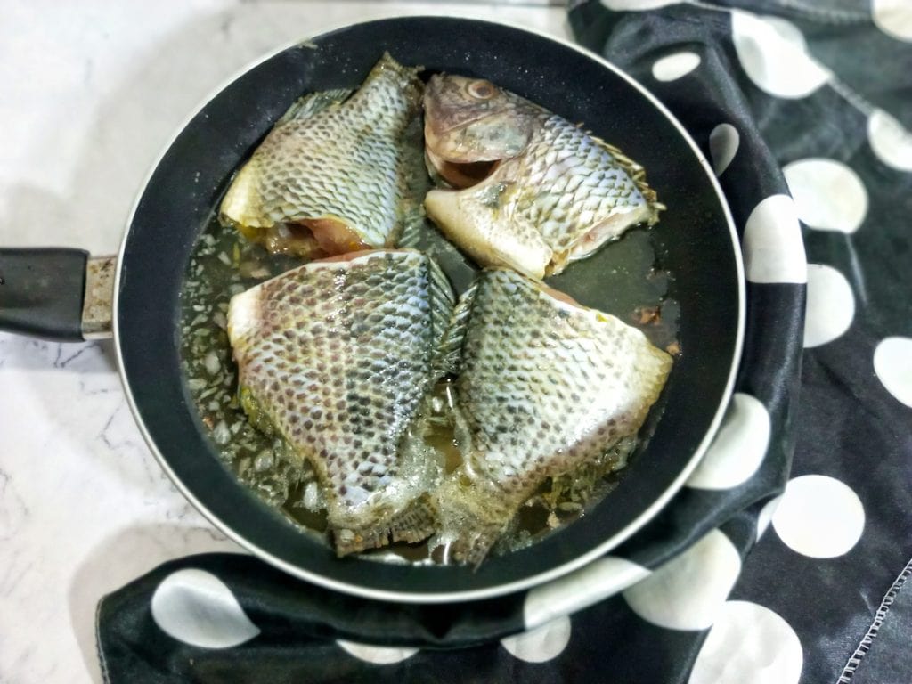 Step 2 - how to make nigerian fish stew