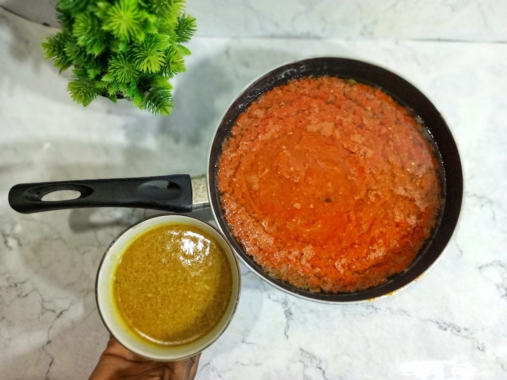 Step 5 - how to make nigerian chicken stew