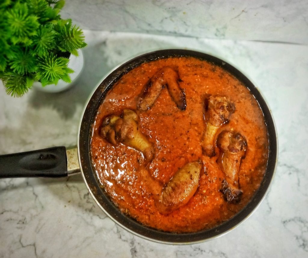 Step 6 - how to make nigerian chicken stew