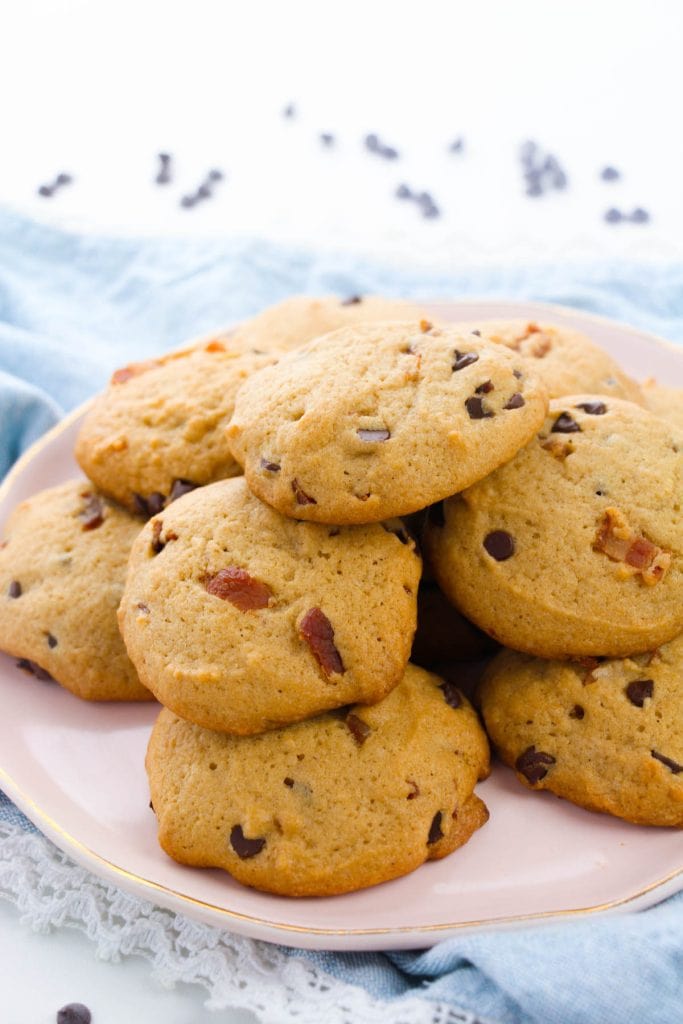 sweet and salty chocolate chip cookies