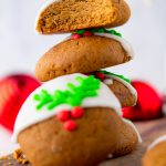 white chocolate dipped cookies