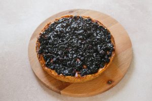 Lemon Blueberry Cheesecake sauce step 6