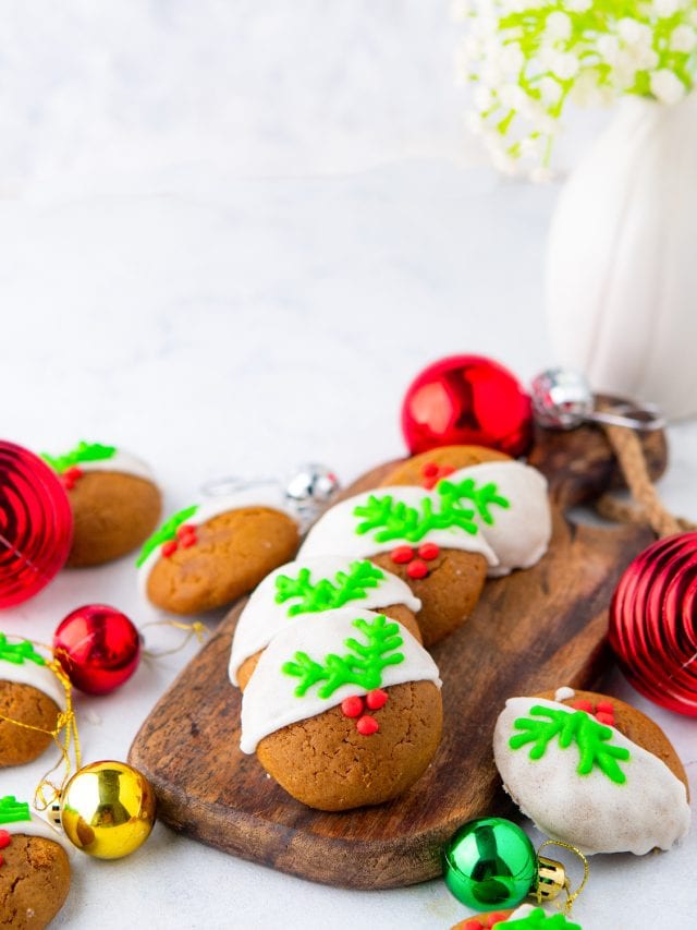 White Chocolate Dipped Cookies Story
