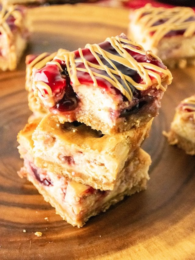 Peanut Butter and Jelly Bars Story