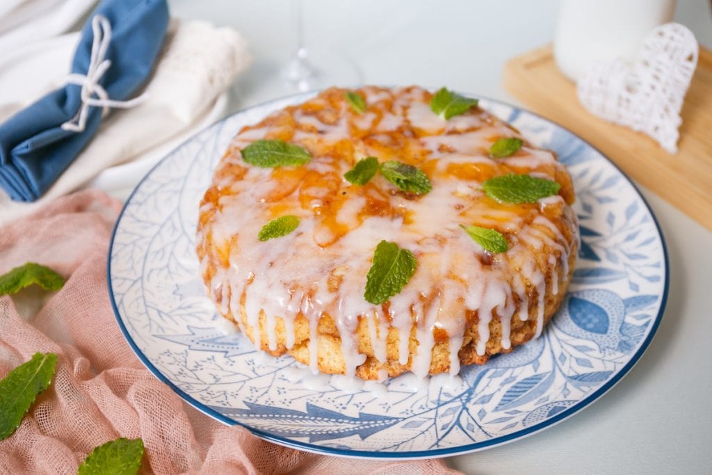 peach cobbler pound cake recipe