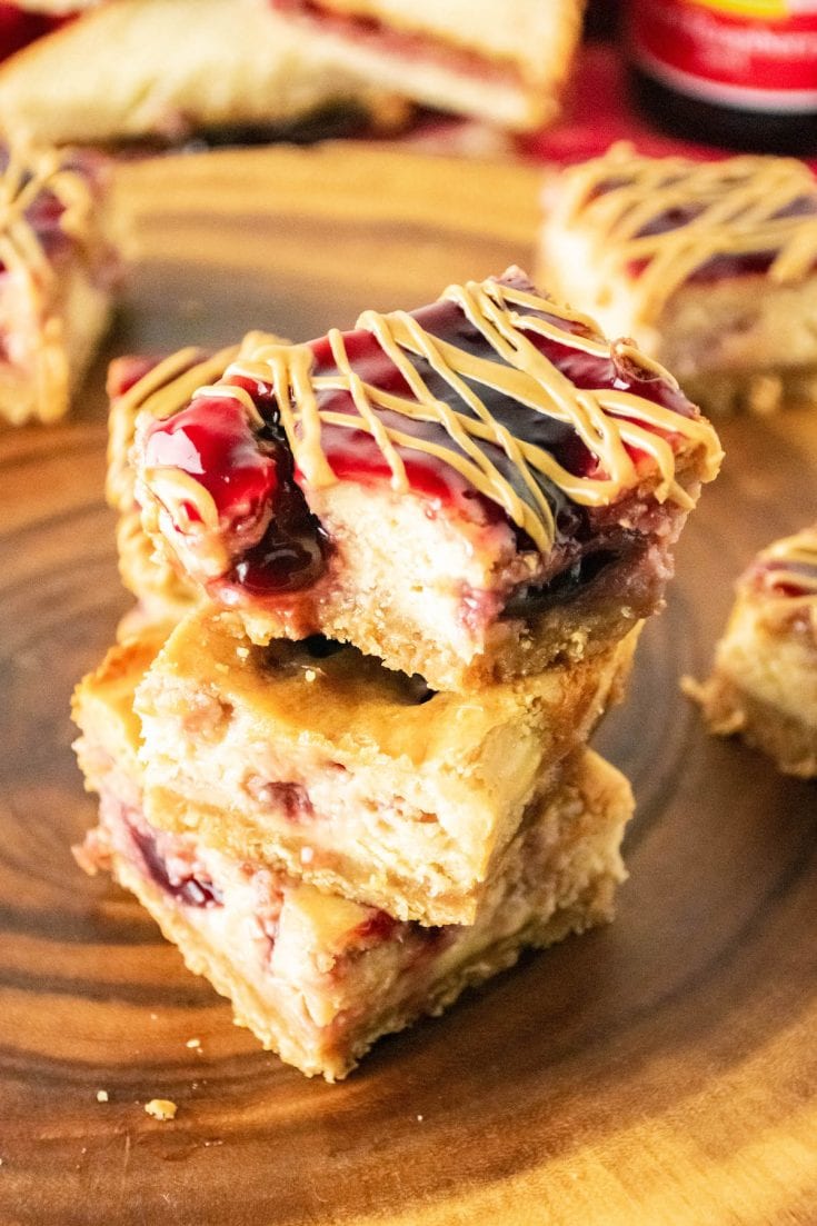 peanut butter and jelly bars recipe