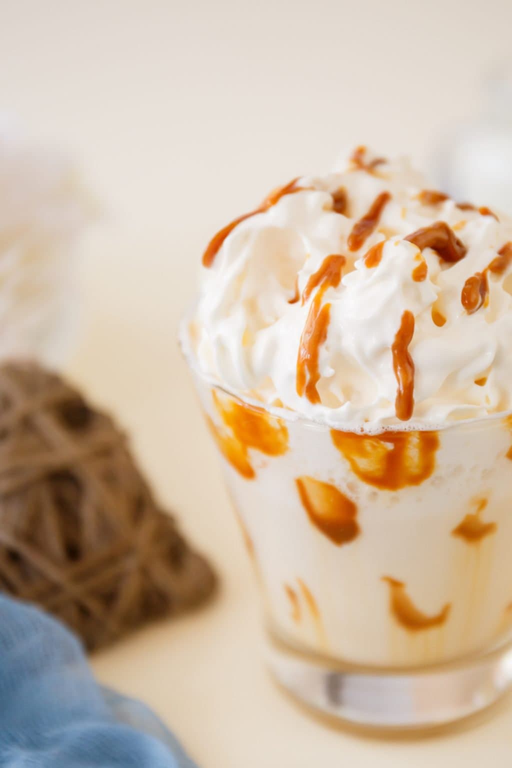 Homemade Salted Caramel Milkshake Recipe (4 Ingredients)