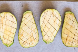 step 3 vegan stuffed eggplant