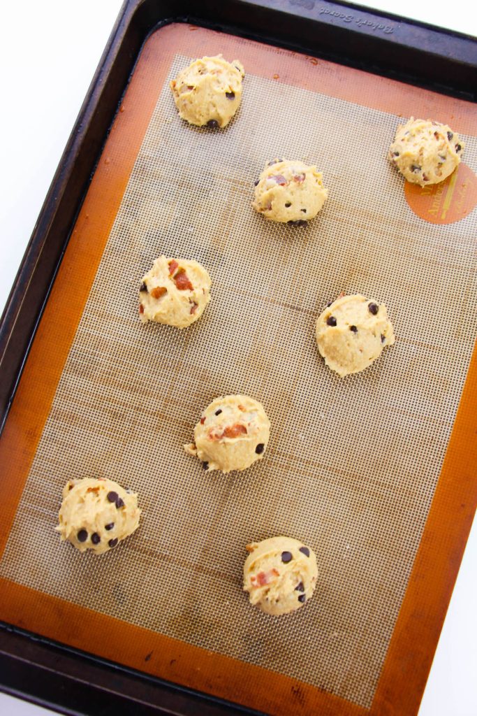 bacon choco chip cookies