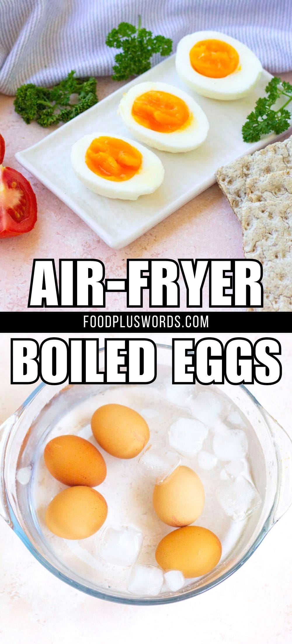 Perfect Air Fryer Soft Boiled Eggs In 10 Minutes Food Plus Words