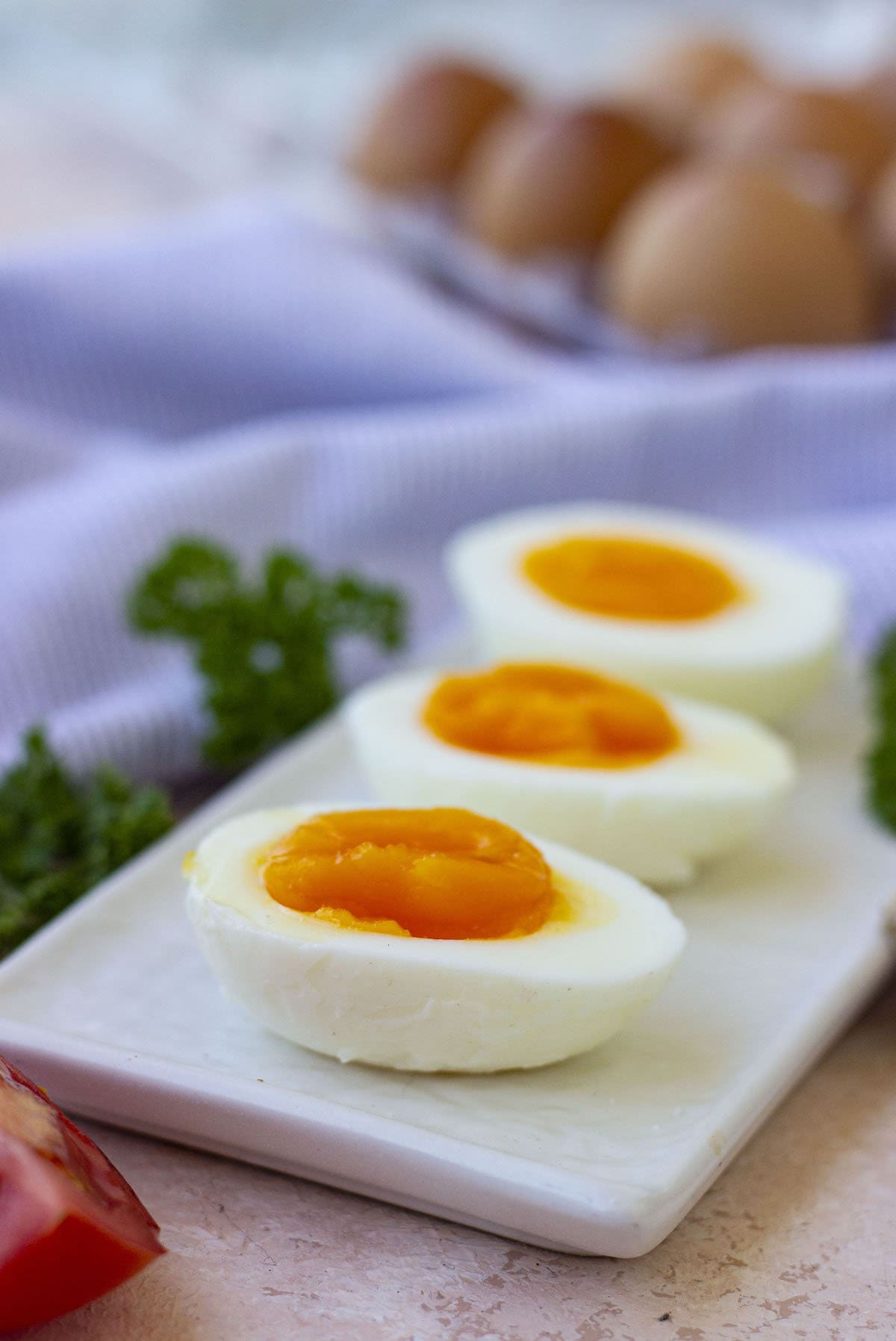 Perfect Air Fryer Soft Boiled Eggs In 10 Minutes Food Plus Words