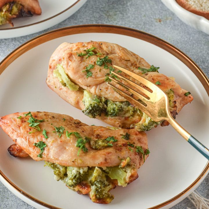 Broccoli Cheddar Stuffed Chicken recipe