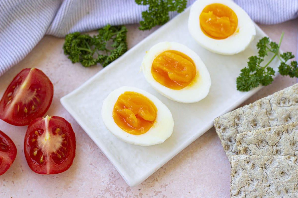 Perfect Air Fryer Soft Boiled Eggs In 10 Minutes Food Plus Words