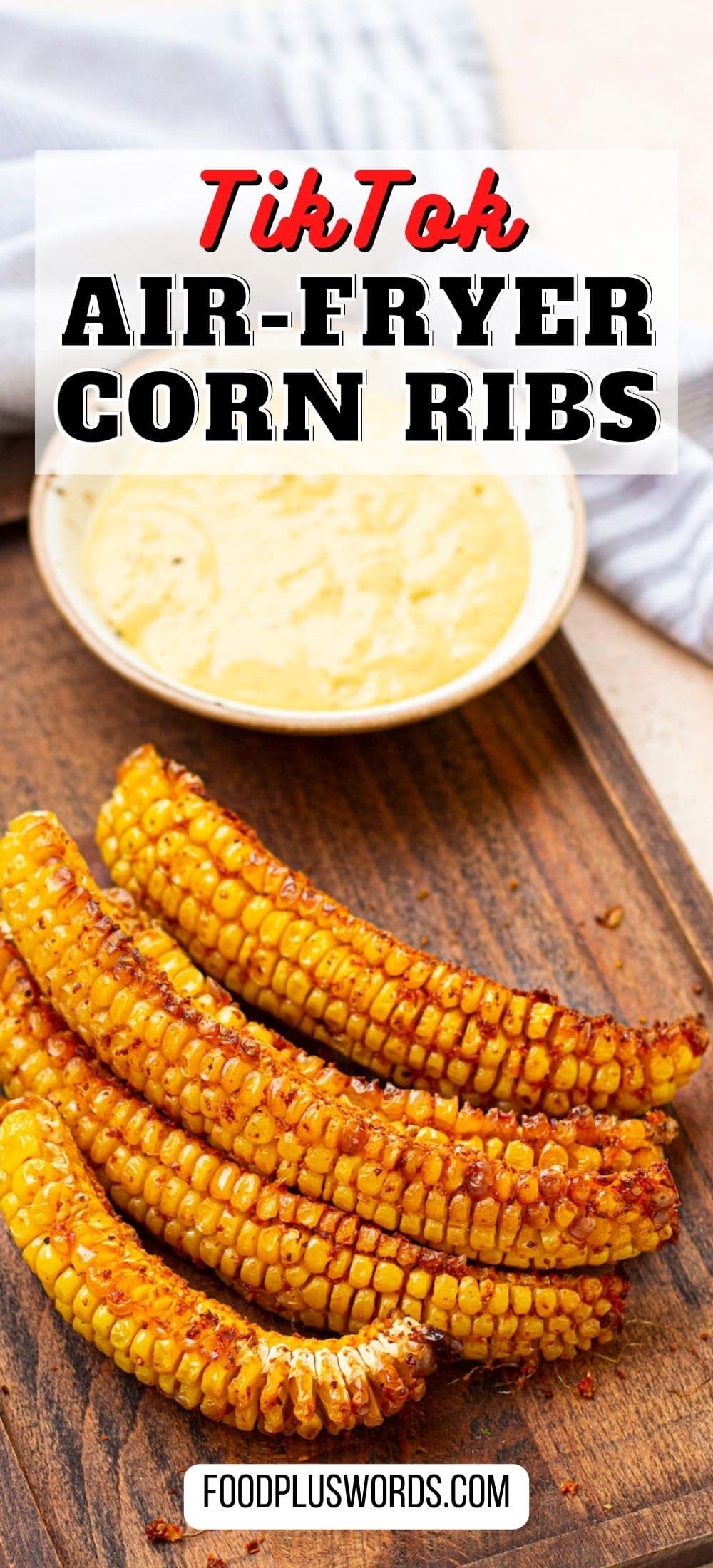 Easy Air Fryer Corn Ribs Recipe