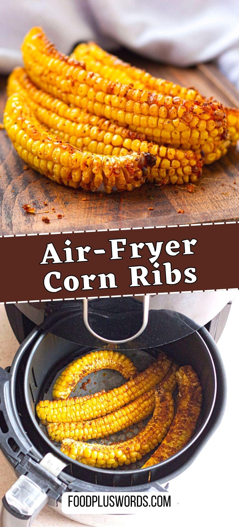 Easy Air Fryer Corn Ribs Recipe