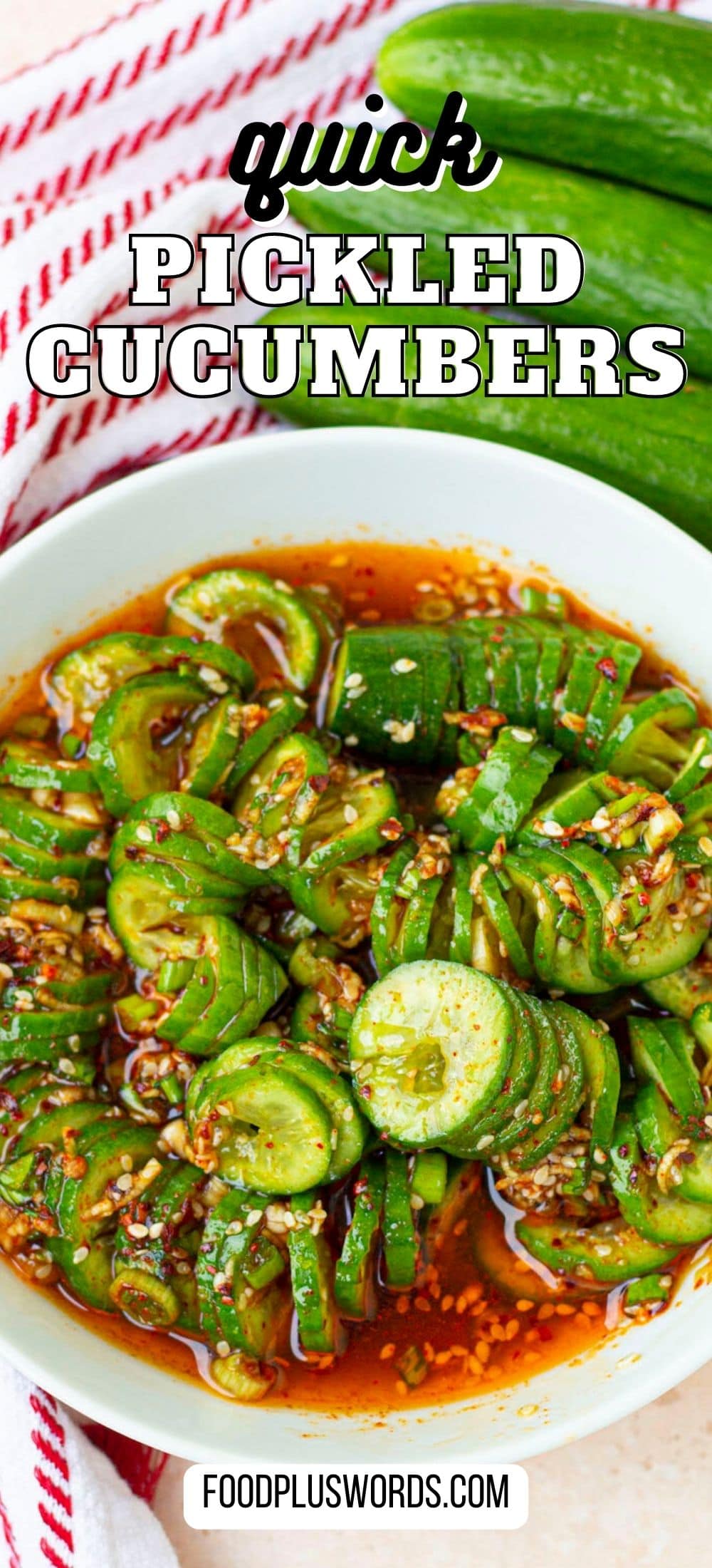 Asian Cucumber Salad TikTok Recipe