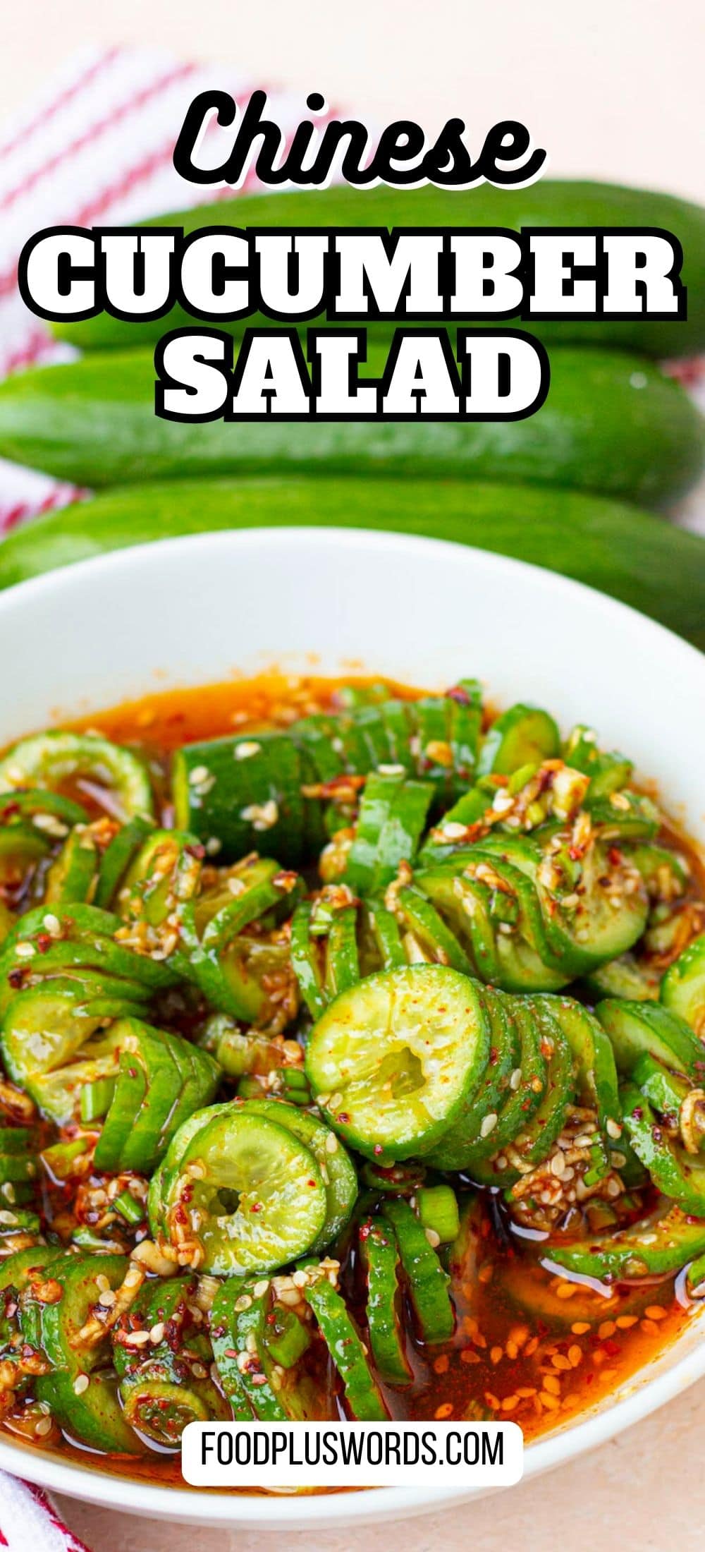 Asian Cucumber Salad TikTok Recipe