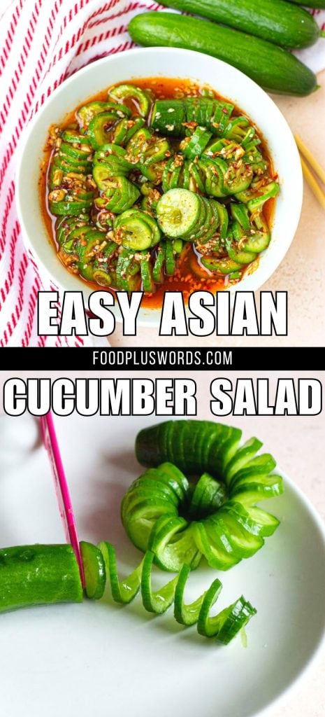 Easy Asian cucumber salad 6