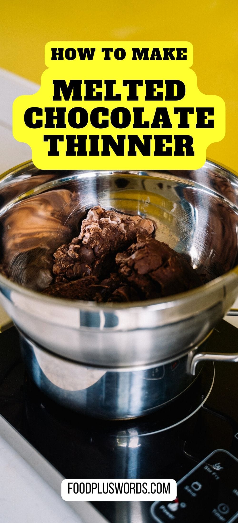 How to Make Melted Chocolate Thinner 3 Simple Ways To Try
