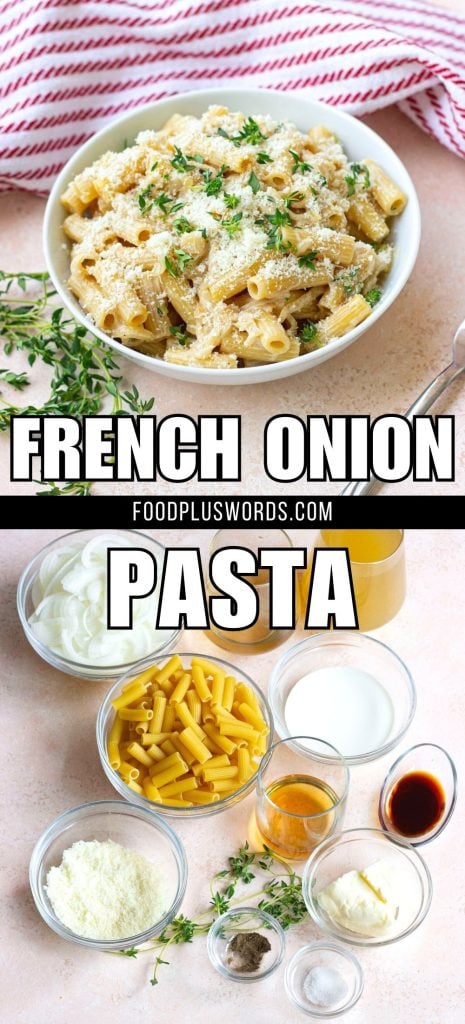 One Pot French Onion Pasta 12