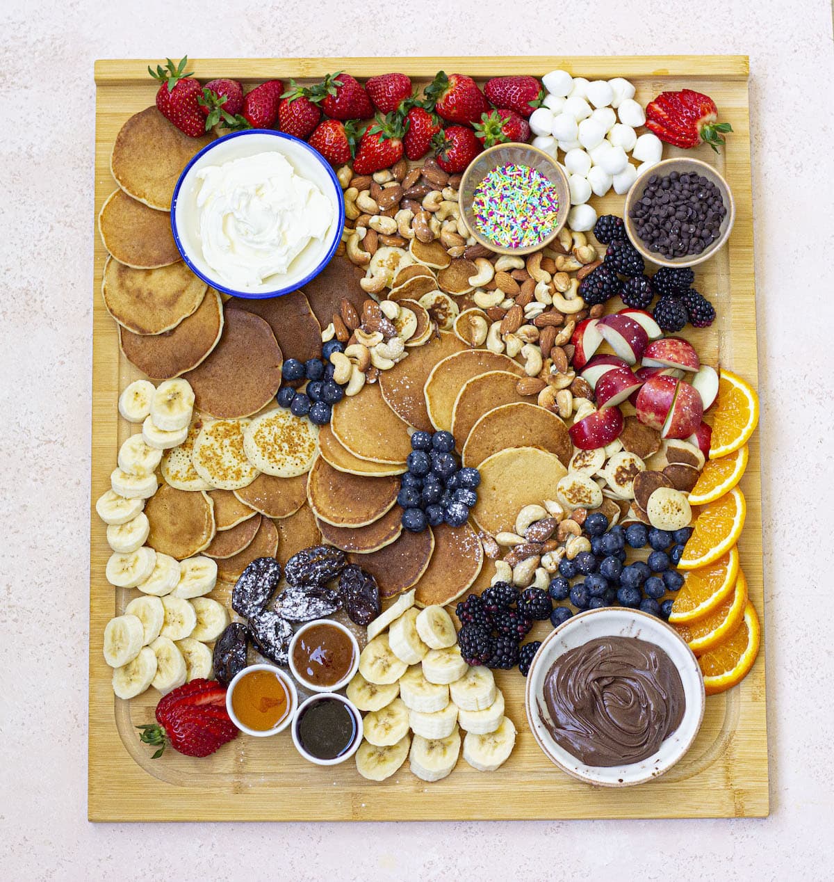 Pancake Charcuterie Board